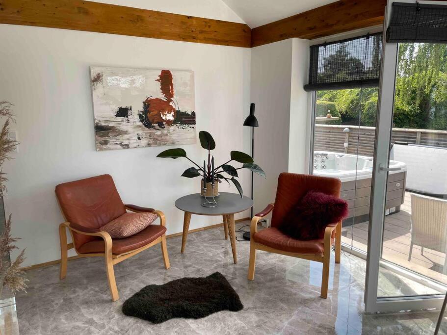 Luksus Hus I 1St Raekke, All-Incl Top Komfort Med Spa Og Skov Strøby Ladeplads Exterior foto